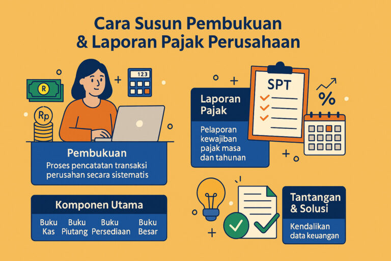 Cara Susun Pembukuan & Laporan Pajak Perusahaan